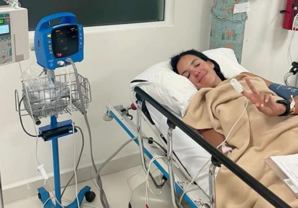 La atleta y excomunicadora María Teresa Guerrero inició su tratamiento oncológico.