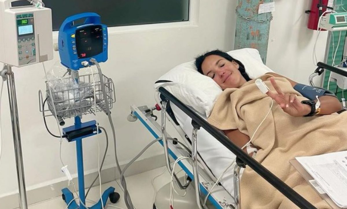 La atleta y excomunicadora María Teresa Guerrero inició su tratamiento oncológico.