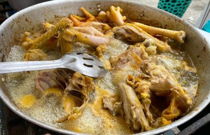 El festival del seco de gallina criolla se realiza cada año en la parroquia Pueblo Nuevo.