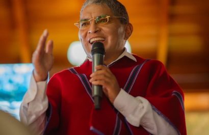 El presidente vitalicio de Mushuc Runa, Luis Alfonso Chango.