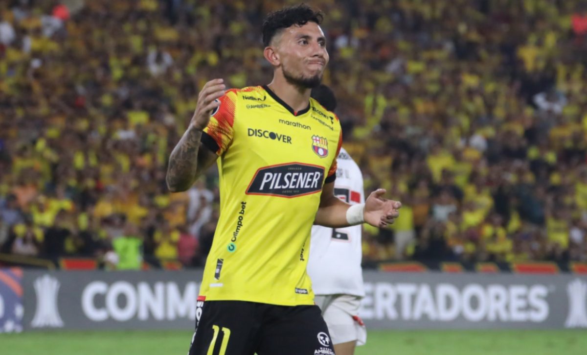 El extremo de Barcelona SC, Joao Rojas. FOTO: API.
