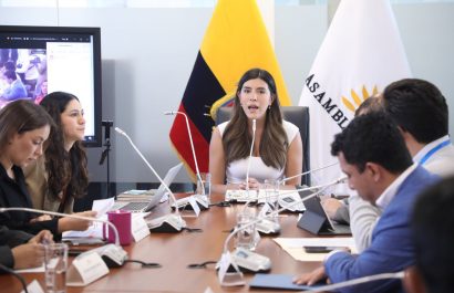 La Comisión de Desarrollo Económico de la Asamblea, encabezada por Valentina Centeno, del movimiento ADN.