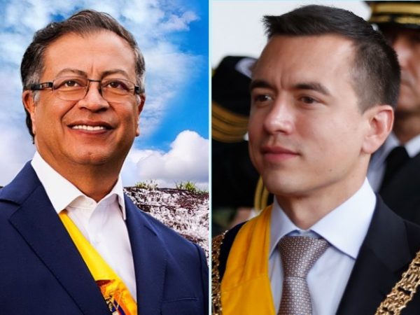 Gustavo Petro pedirá a Daniel Noboa liberar presos políticos y trabajar juntos por la integración regional