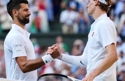 La semifinal de Wimbledon entre Novak Djokovic y Jannik Sinner