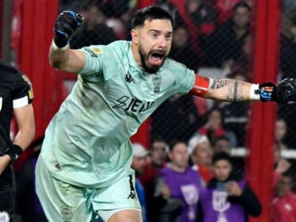 Hernán Galíndez se convierte en héroe de Huracán al atajar un penal decisivo, su equipo va a la final. (Captura de pantalla).