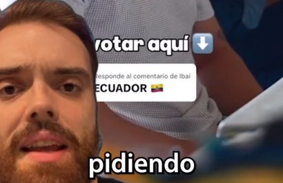 Ibai Llanos “Hasta el presidente de Ecuador pidiendo votos, sobre el Mundial de los desayunos