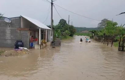 Inundaciones en Atacames generan pérdidas agrícolas por $1 millón y afectan a 200 familias