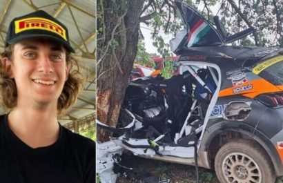 Italia está conmocionada por la muerte de Matteo Doretto, piloto de rally, de 21 años y promesa del automovilismo.