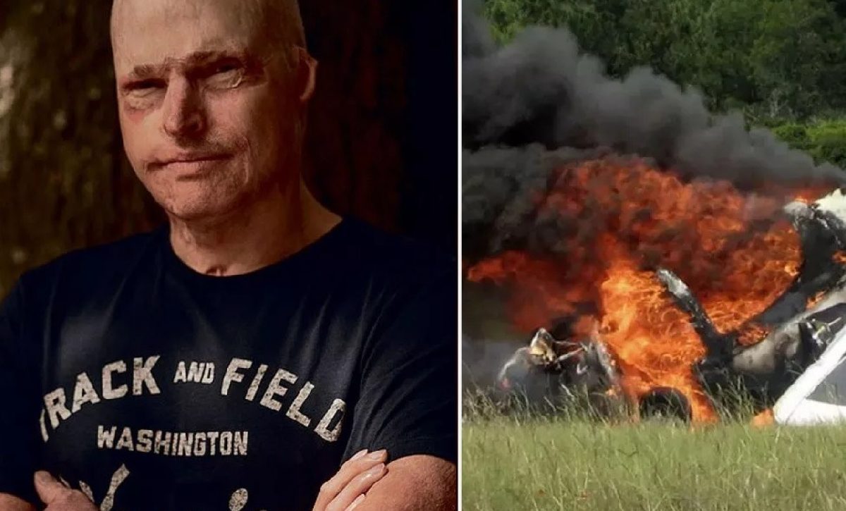Jamie Hull, un exsoldado británico de 32 años, sobrevivió milagrosamente en 2007 tras saltar de un avión en llamas.