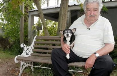 José Mujica será cremado y sus cenizas se esparcirán junto a los restos Manuela, su perra que tenía tres patas. (Internet).