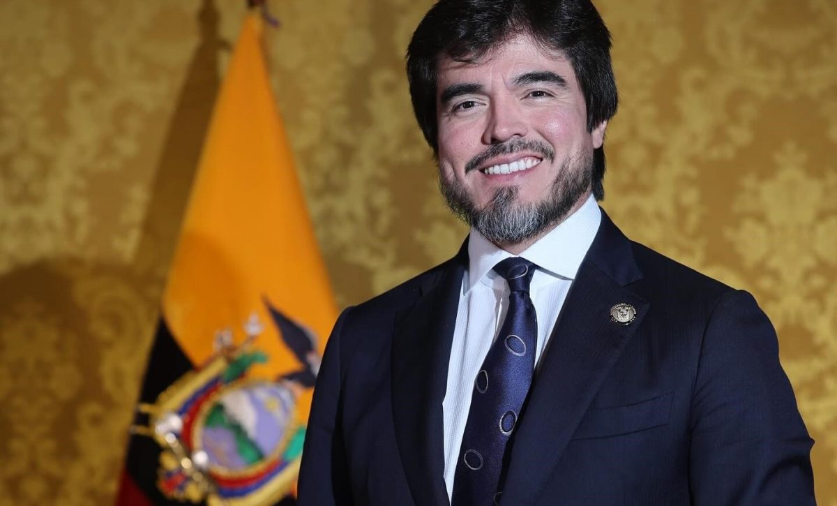 José de la Gasca renuncia al Ministerio de Gobierno de Ecuador y agradece al presidente Daniel Noboa