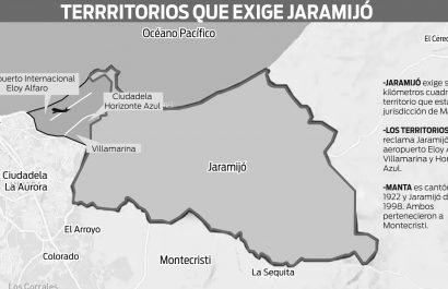 El municipio de Jaramijó sostiene que gran parte del área donde opera el aeropuerto de Manta pertenece.