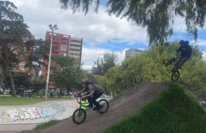 La Carolina cuenta con nueva pista de saltos para ciclistas avanzados