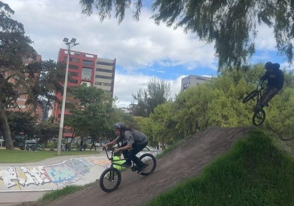 La Carolina cuenta con nueva pista de saltos para ciclistas avanzados