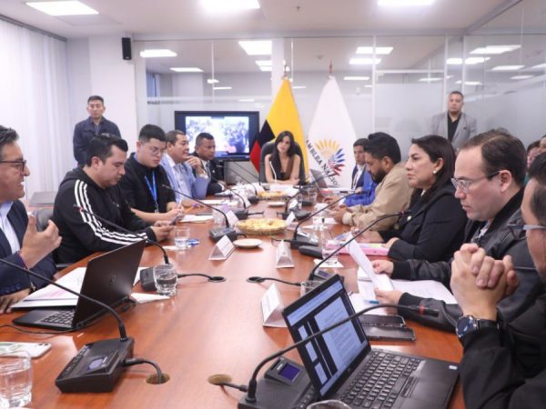 La Comisión de Transparencia de la Asamblea Nacional analiza reforma legal para la designación de autoridades del CPCCS. (AN).