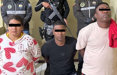 La Policía Nacional ejecutó un operativo en el sector El Piedrero, cantón La Troncal, que culminó con la aprehensión de tres presuntos sicarios.