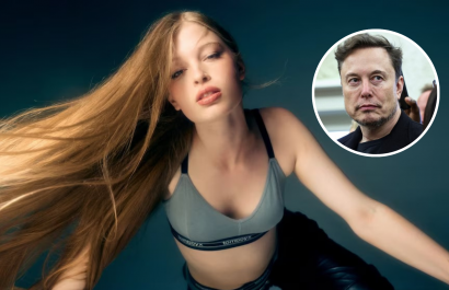 La hija transgénero de Elon Musk debutó como modelo de ropa interior
