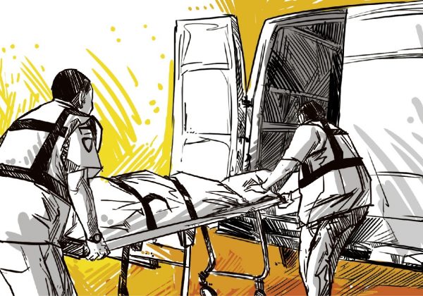 La mujer fue trasladada al hospital Martín Icaza Bustamente en Babahoyo donde recibe atención médica especializada.