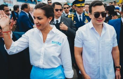 La prefecta del Guayas, Marcela Aguiñaga, expresó su desacuerdo con las disputas internas en la Revolución Ciudadana (RC).