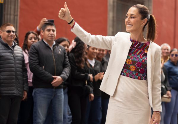 La presidenta de México, Claudia Sheinbaum, asegura que el tráfico de fentanilo a través de la frontera con Estados Unidos cayó un 40%