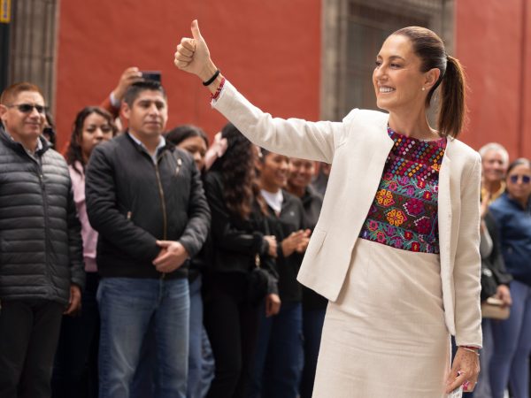 La presidenta de México, Claudia Sheinbaum, asegura que el tráfico de fentanilo a través de la frontera con Estados Unidos cayó un 40%