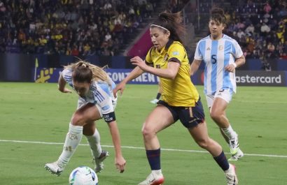 La selección femenina de Ecuador quedó eliminada de las semifinales de la Copa América Femenina.