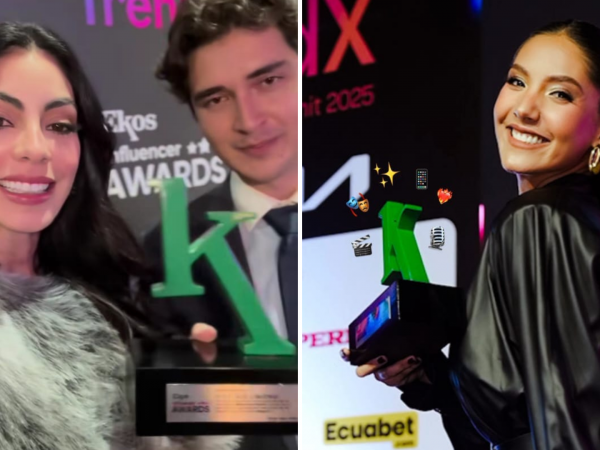 Las manabitas Virginia Limongi y Gigi Mieles son premiadas en los Ekos Influencer Awards