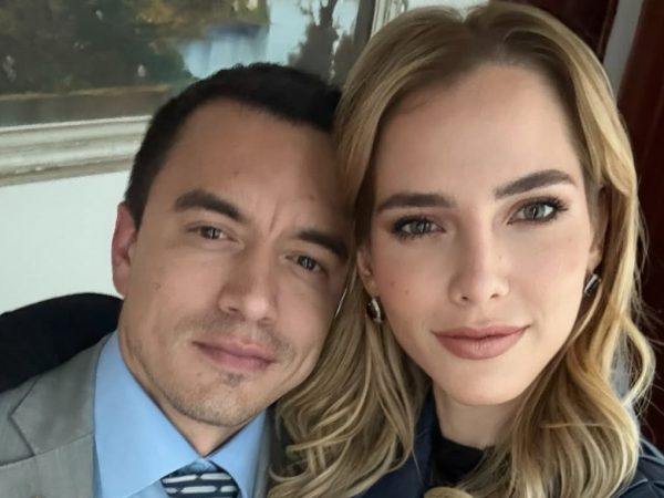 Lavinia Valbonesi dedicó un mensaje romántico al presidente Daniel Noboa por su cuarto aniversario de bodas