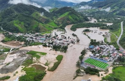 Lluvias intensas en Ecuador afectan a más de 2.100 personas y dejan dos muertos