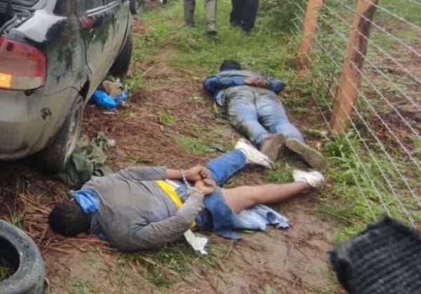 Los detenidos durante una persecución y enfrentamiento policial quedaron a órdenes de las autoridades judiciales.