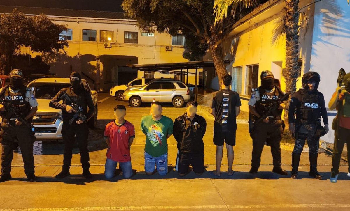 Los detenidos por atentados y extorsiones quedaron a órdenes de las autoridades judiciales.