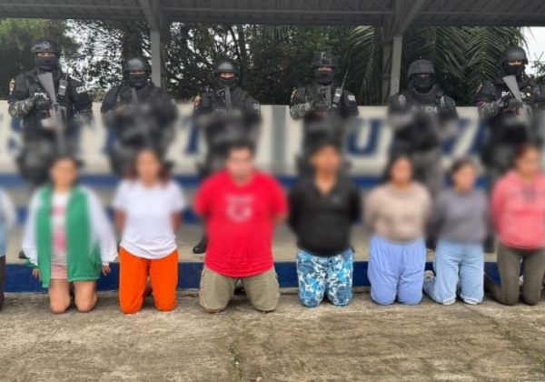 Los integrantes de una red de secuestros, según la Policía, quedaron a órdenes de las autoridades judiciales.
