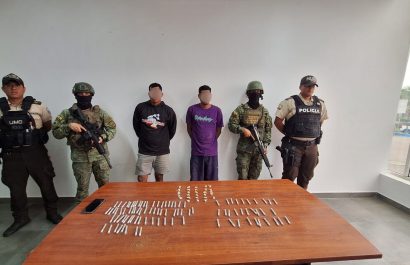 Luego de la audiencia los aprehendidos fueron llevados a la cárcel de Bahía.