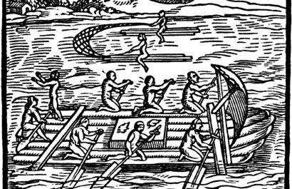Los mercaderes manteños llegaron hasta el golfo de California en México. (Girolamo Benzoni, Historia del Nuevo Mundo (1565).