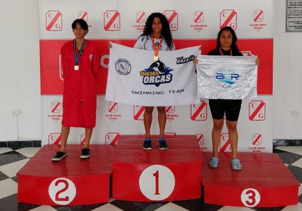 Manabita Uma Córdova conquista seis medallas en la Copa Club Grau 2025