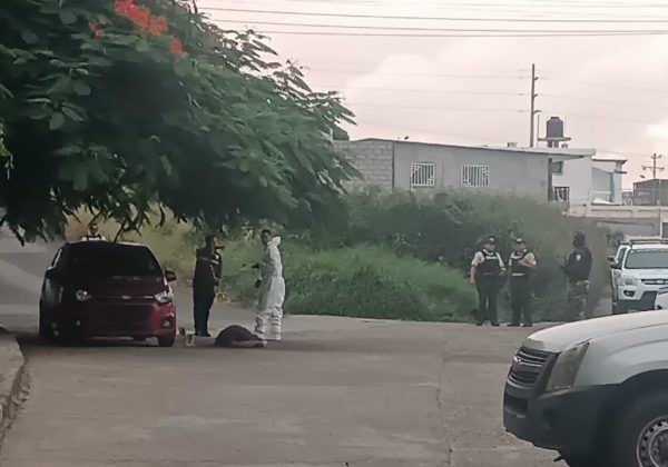 Álvaro Damián Macías López, un taxista informal, fue asesinado en el sector Colinas de Rocafuerte de Manta.