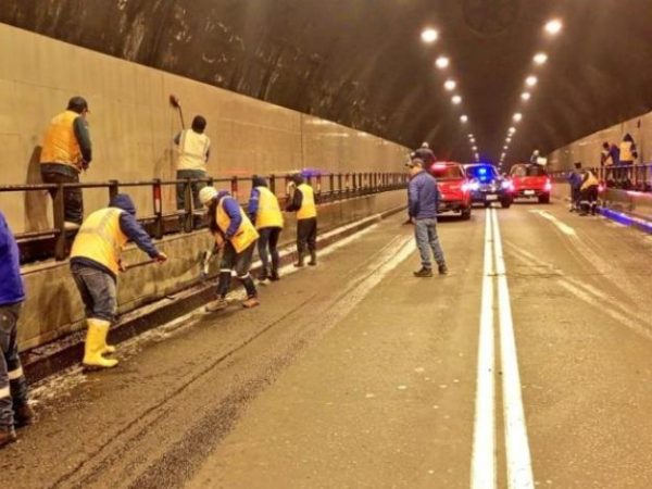 Mantenimiento nocturno cierra túneles de San Juan y San Roque por seis horas