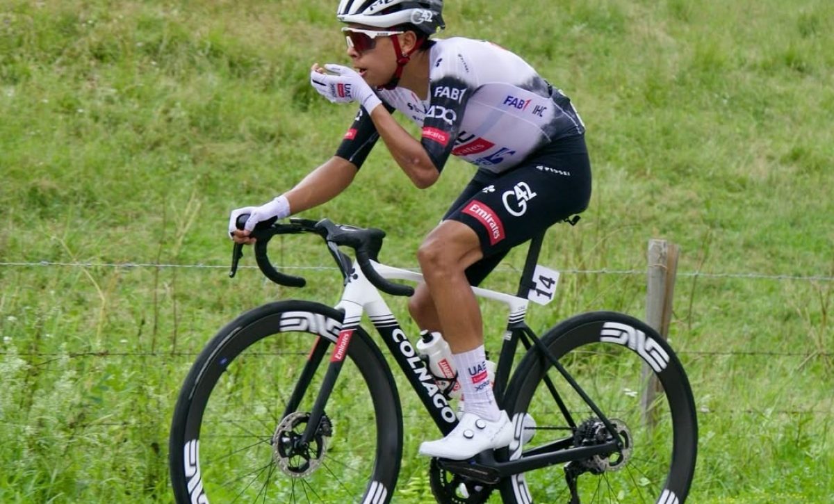 Mateo Ramírez brilla con podio en el giro ciclístico del Valle d’Aosta 2025