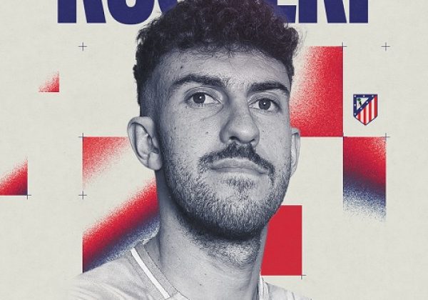 Matteo Ruggeri llega al Atlético de Madrid como refuerzo. (Foto @Atleti)