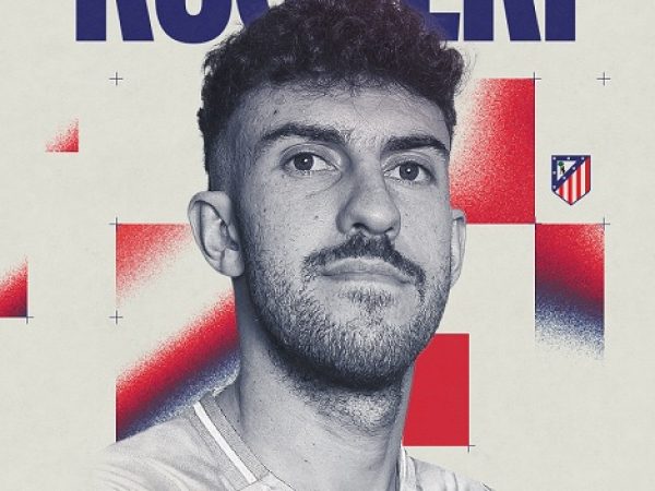 Matteo Ruggeri llega al Atlético de Madrid como refuerzo. (Foto @Atleti)
