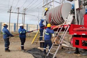 Ministerio de Energía y CNEL EP inauguran subestación móvil en la provincia El Oro: beneficiará a 14 cantones y brindará cobertura a Azuay y Guayas