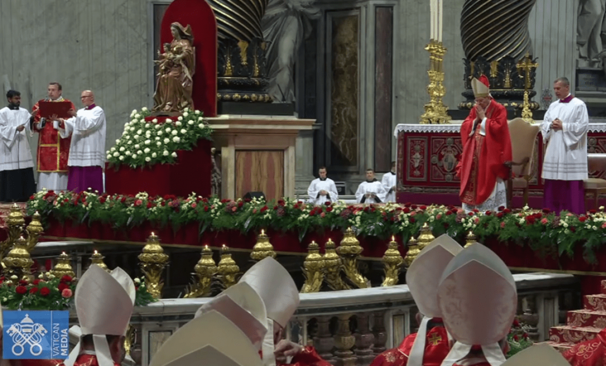 Misa Pro eligendo Romano Pontifice, en la Basílica de San Pedro, dio inicio al Cónclave para elegir al nuevo papa