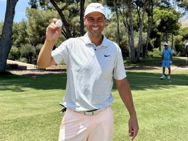 Nadal consigue un hoyo en uno en Mallorca antes del Campeonato de Baleares
