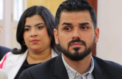 Nahim Lara Ferrín renuncia a su cargo como intendente general de Policía en Manabí, así lo anunció este lunes 23 de junio. (Gobernación de Manabí).