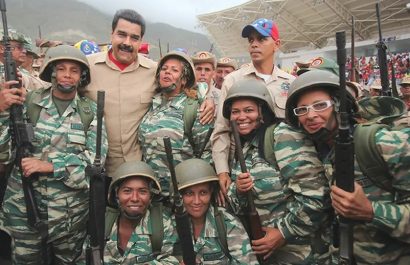 Nicolás Maduro, anunció este viernes 22 de agosto un proceso de alistamiento masivo nacional a las milicias venezolanas.