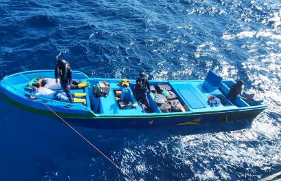 Operativo marítimo frena tráfico de drogas en costas ecuatorianas