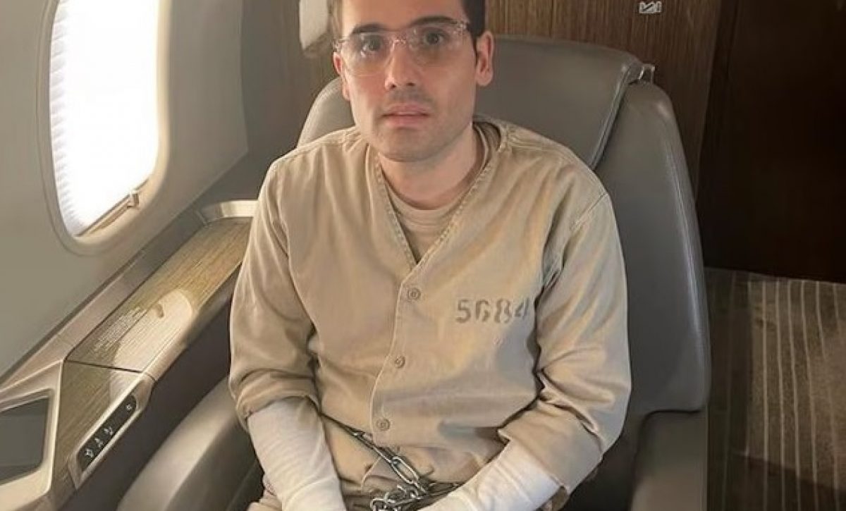 Ovidio Guzmán López, hijo del narcotraficante Joaquín ‘El Chapo’ Guzmán, se declarará culpable por delitos de narcotráfico.