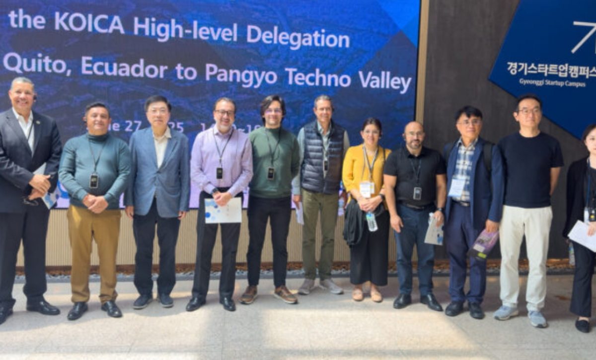 Pabel Muñoz, alcalde de Quito, logró acuerdos en Corea del Sur para fortalecer el Centro de Innovación IQ, en La Mariscal. (Quito Informa).