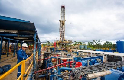 Imagen referencial. El campo Auca produce aproximadamente 72.000 barriles de petróleo diarios.