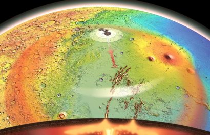 Marte es un planeta geológicamente activo